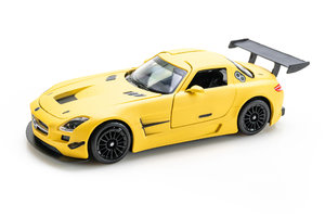 Mercedes SLS AMG GT3 - matt-yellow